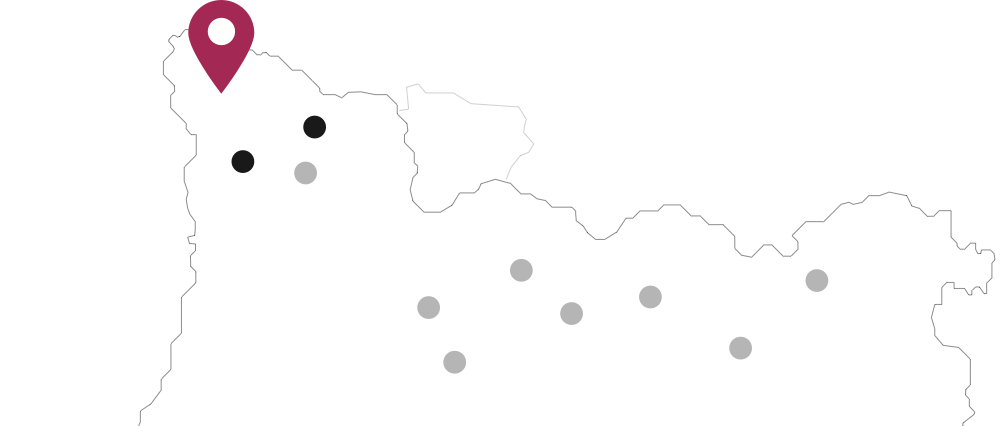 Mapa Val d'Aran