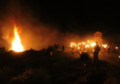 Festes del foc, Pirineus