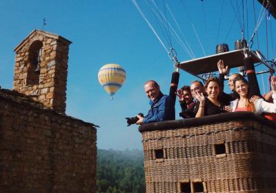 Hot air Ballooning in the Pyrenees - Cerdanya Valley