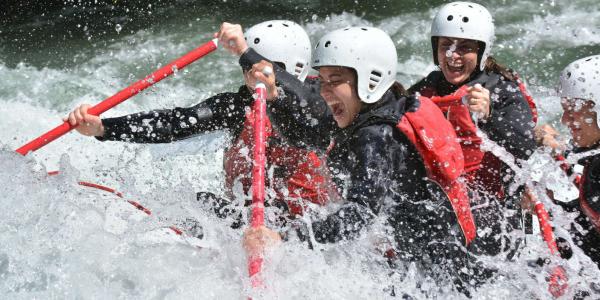 17 km rafting in the Pyrenees
