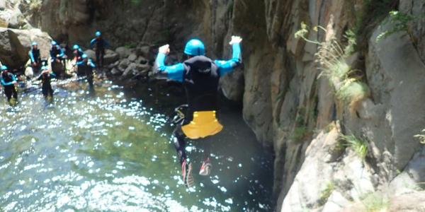 Barranc Gorges del Nuria Pyrenees Extrem Catalunya