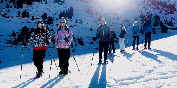 Raquetes de neu sota la lluna plena - Obaga Activitats - Botiga Catalunya Experience